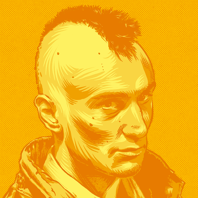 "Yellow Taxi Driver" by 12sketches