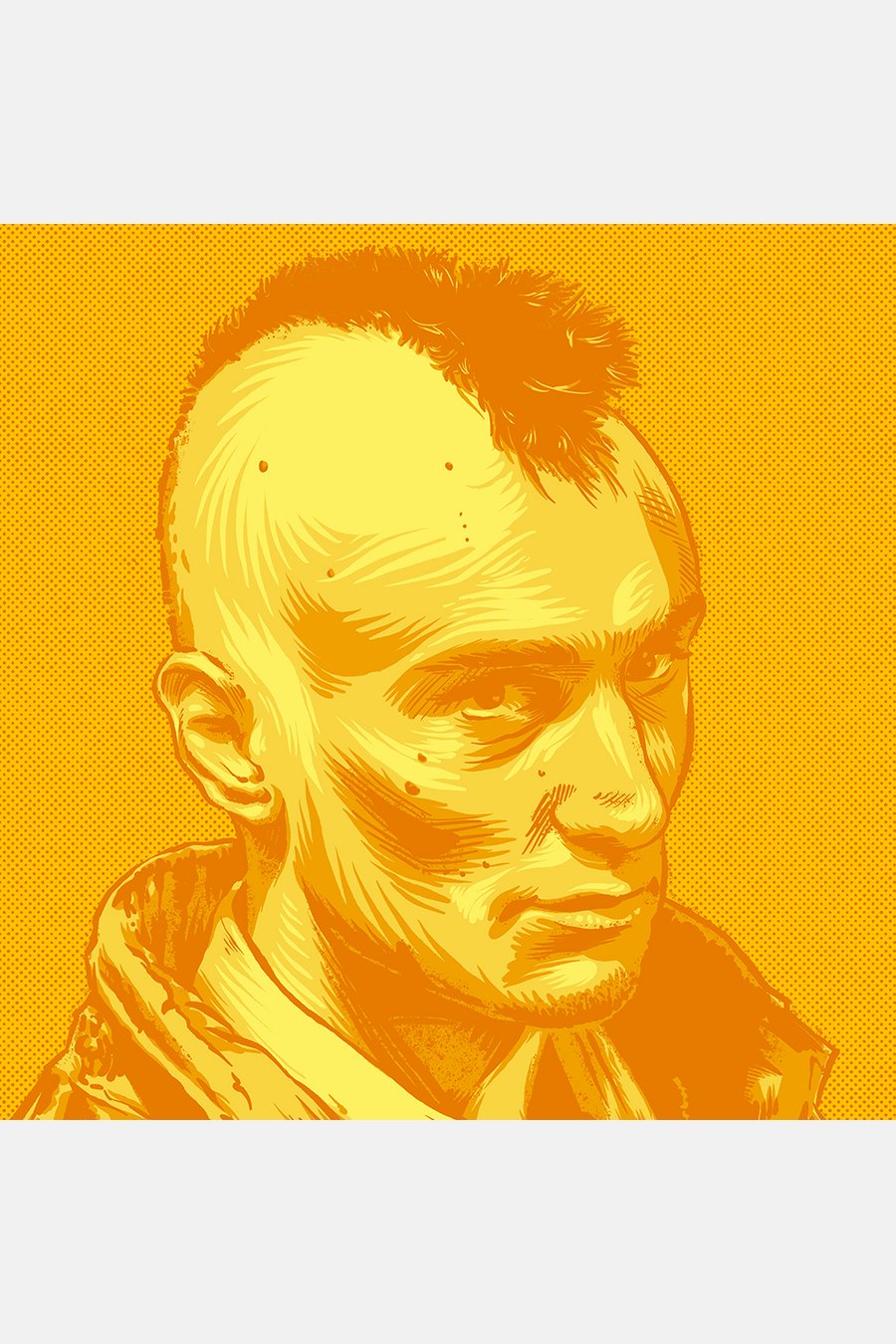 "Yellow Taxi Driver" by 12sketches