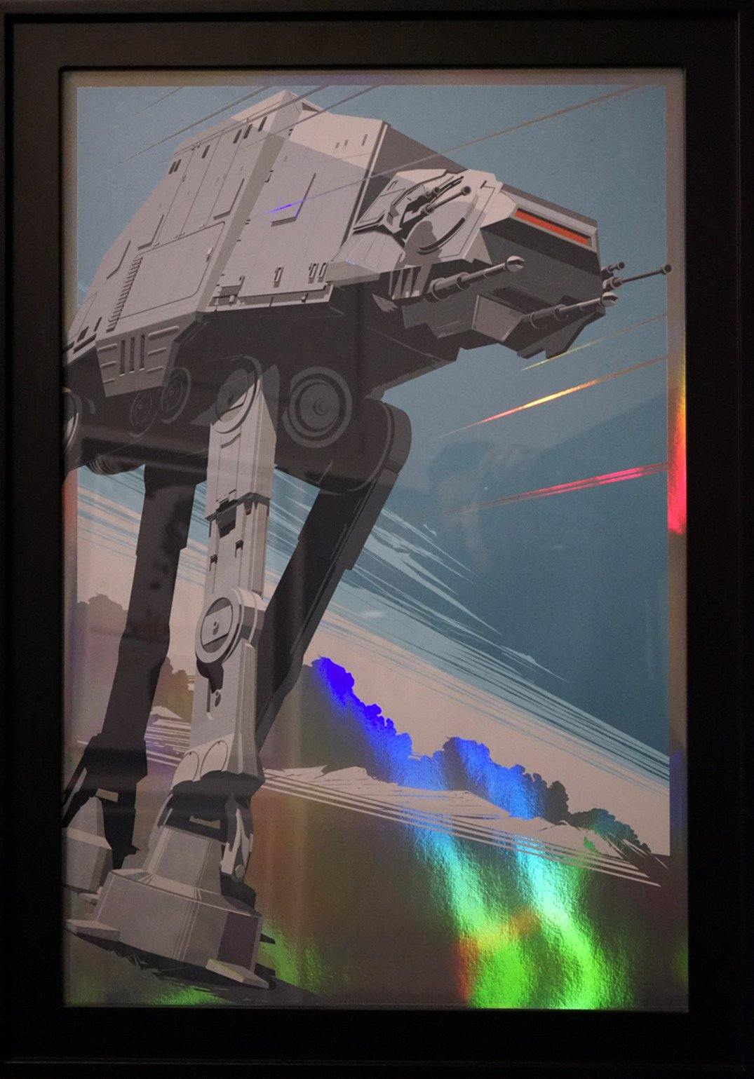 "AT-AT" Foil Variant by Craig Drake - Hero Complex Gallery
 - 4