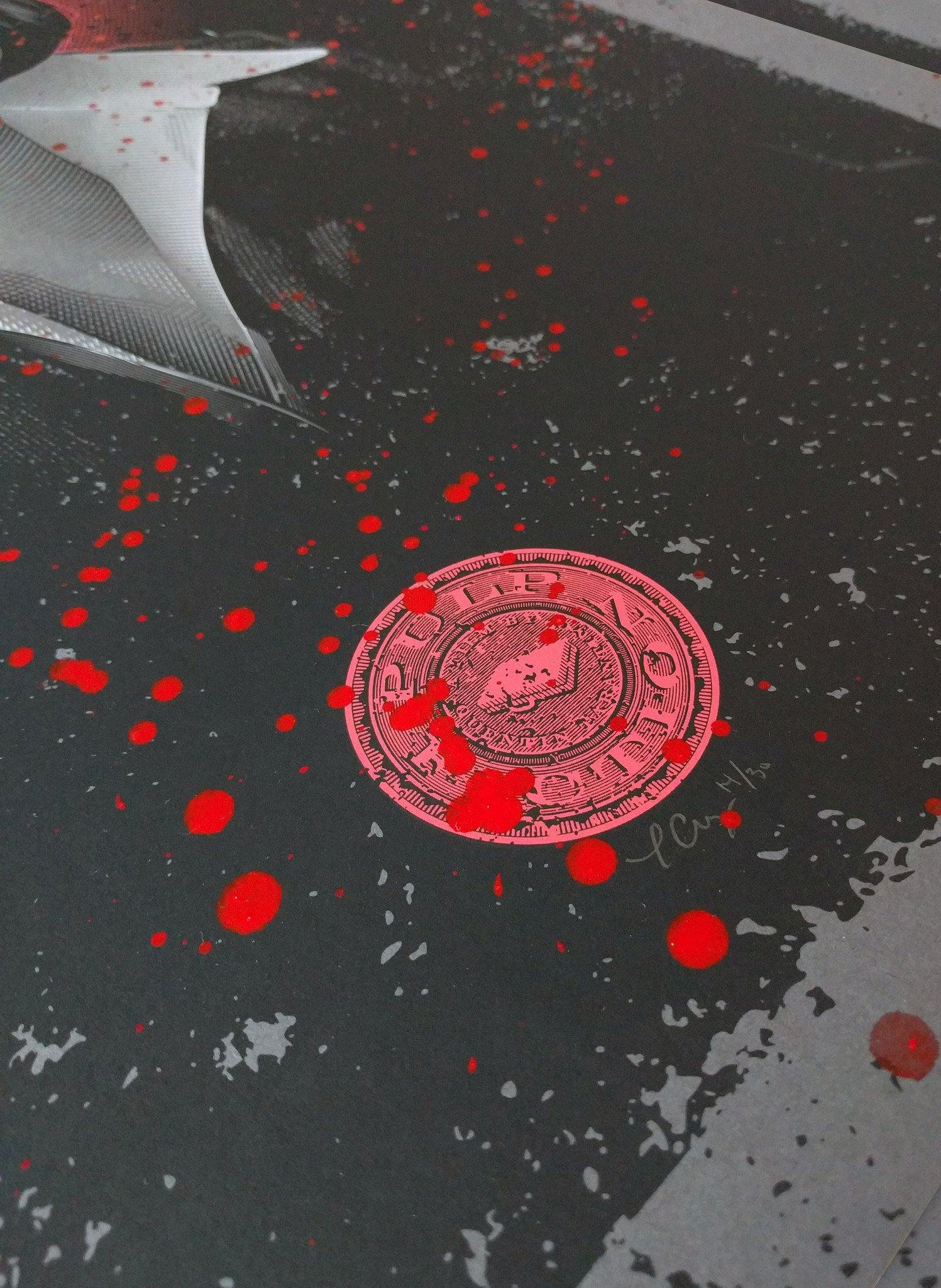 "Tarantino Tintype - Wallace, M" Variant by Tracie Ching - Hero Complex Gallery