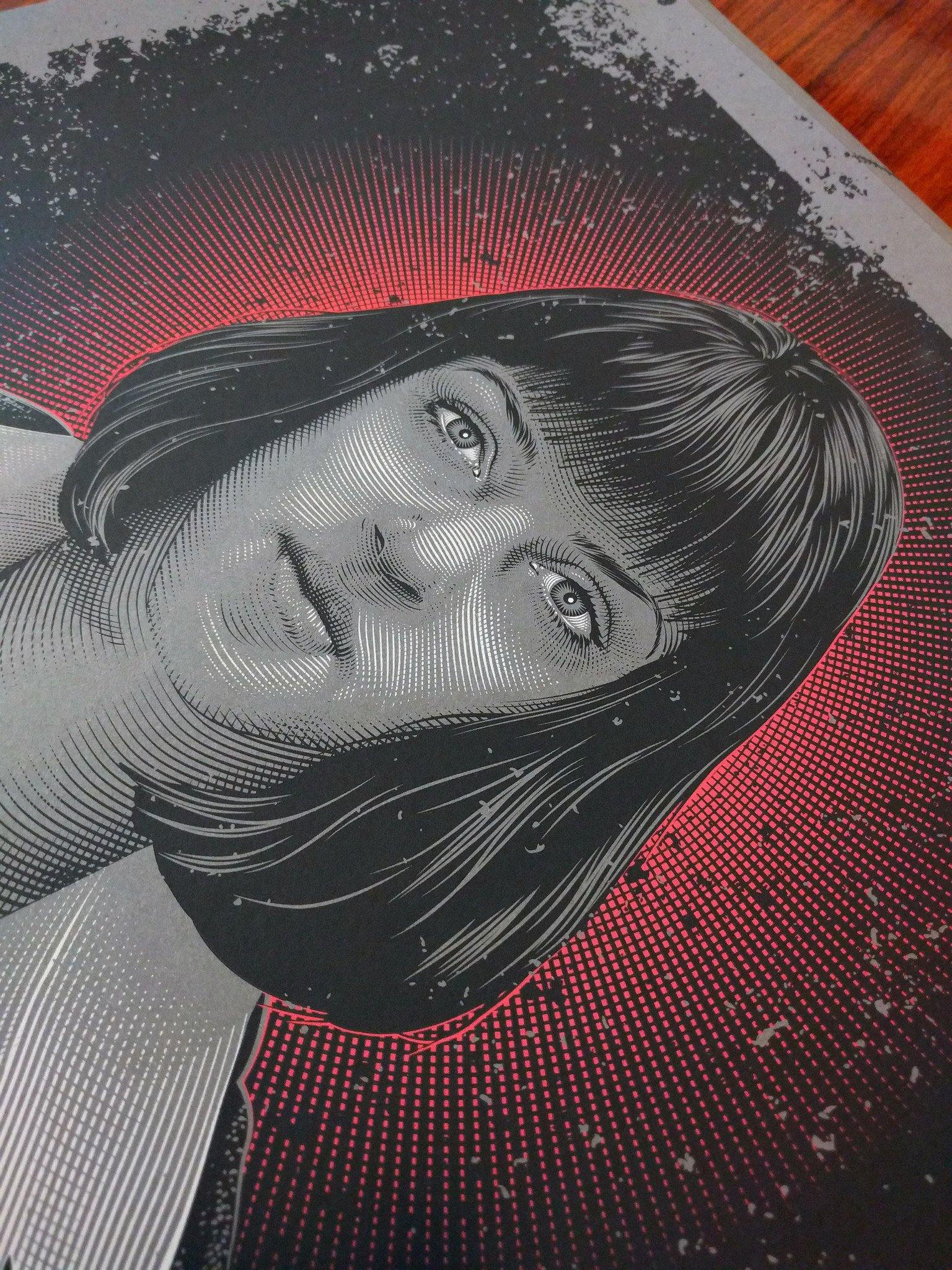 "Tarantino Tintype - Wallace, M" by Tracie Ching - Hero Complex Gallery
 - 2