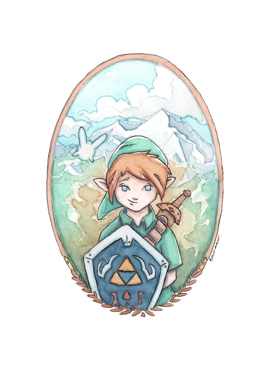 "Lil' Link" by Kendra Minadeo | HelloItsQuokka - Hero Complex Gallery
