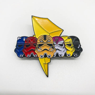 250. "Mighty Morphin Troopers" Pin by Punch It Chewie Press - Hero Complex Gallery