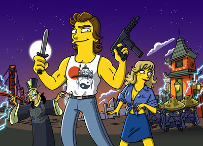 "Little China Simpsonized" by ADN - Hero Complex Gallery