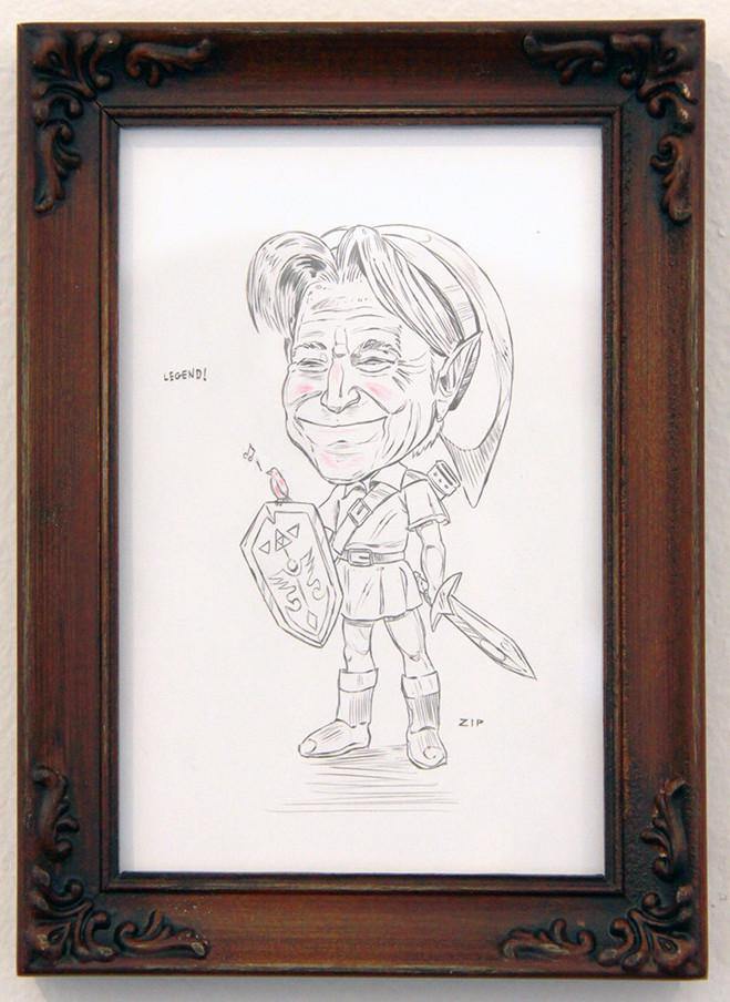 "Legend" by Ryan Milner - Hero Complex Gallery