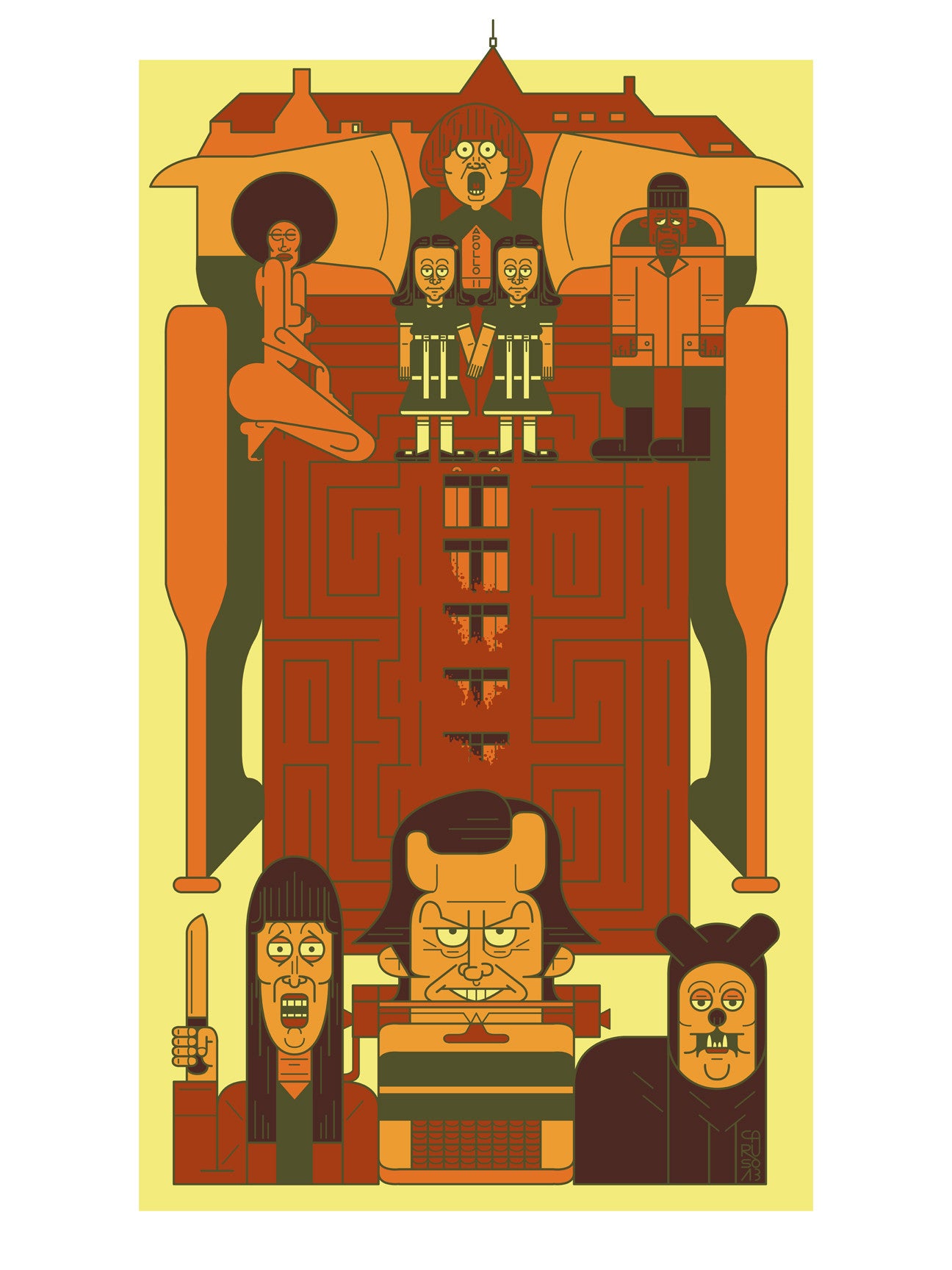 "All work and no play" by Simon Caruso - Hero Complex Gallery