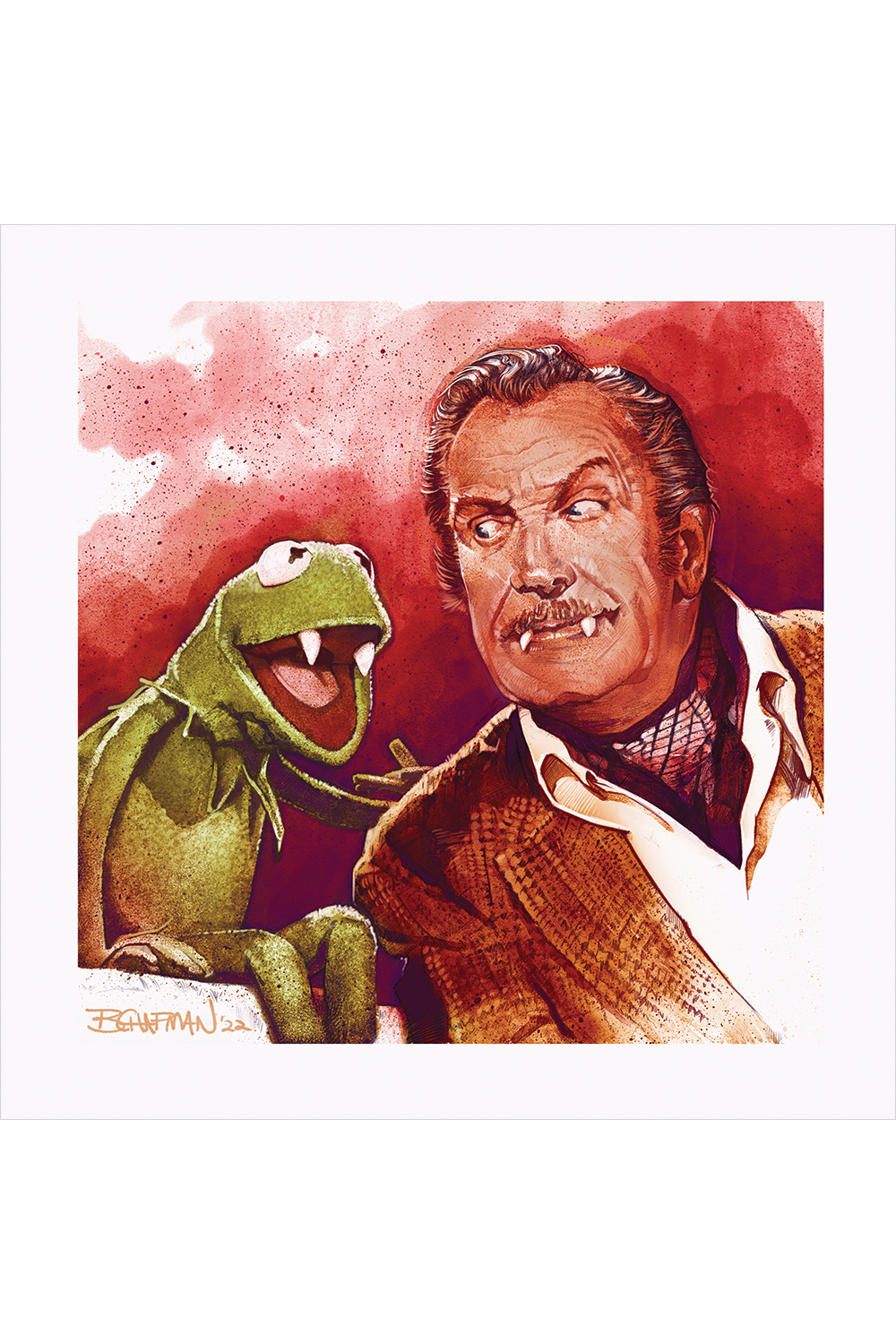 "KERMIT AND VINCENT" by BARRET CHAPMAN