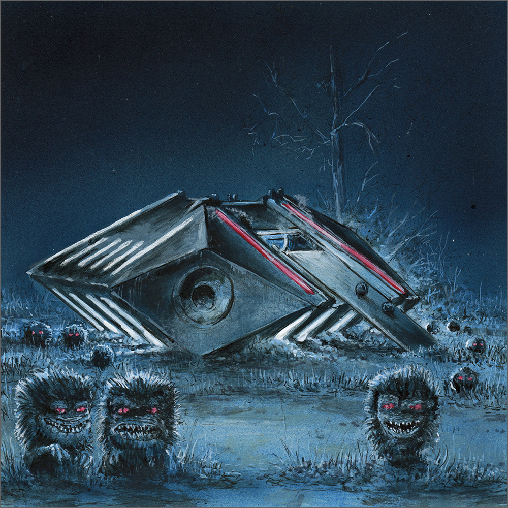 "We're here for the crites" by Brian Hebets