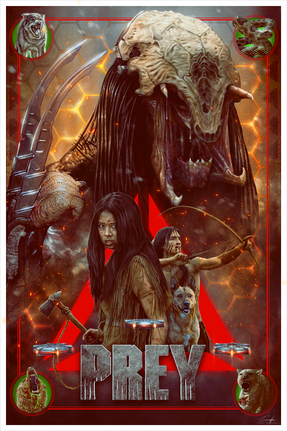 "PREY" by Casey Callender