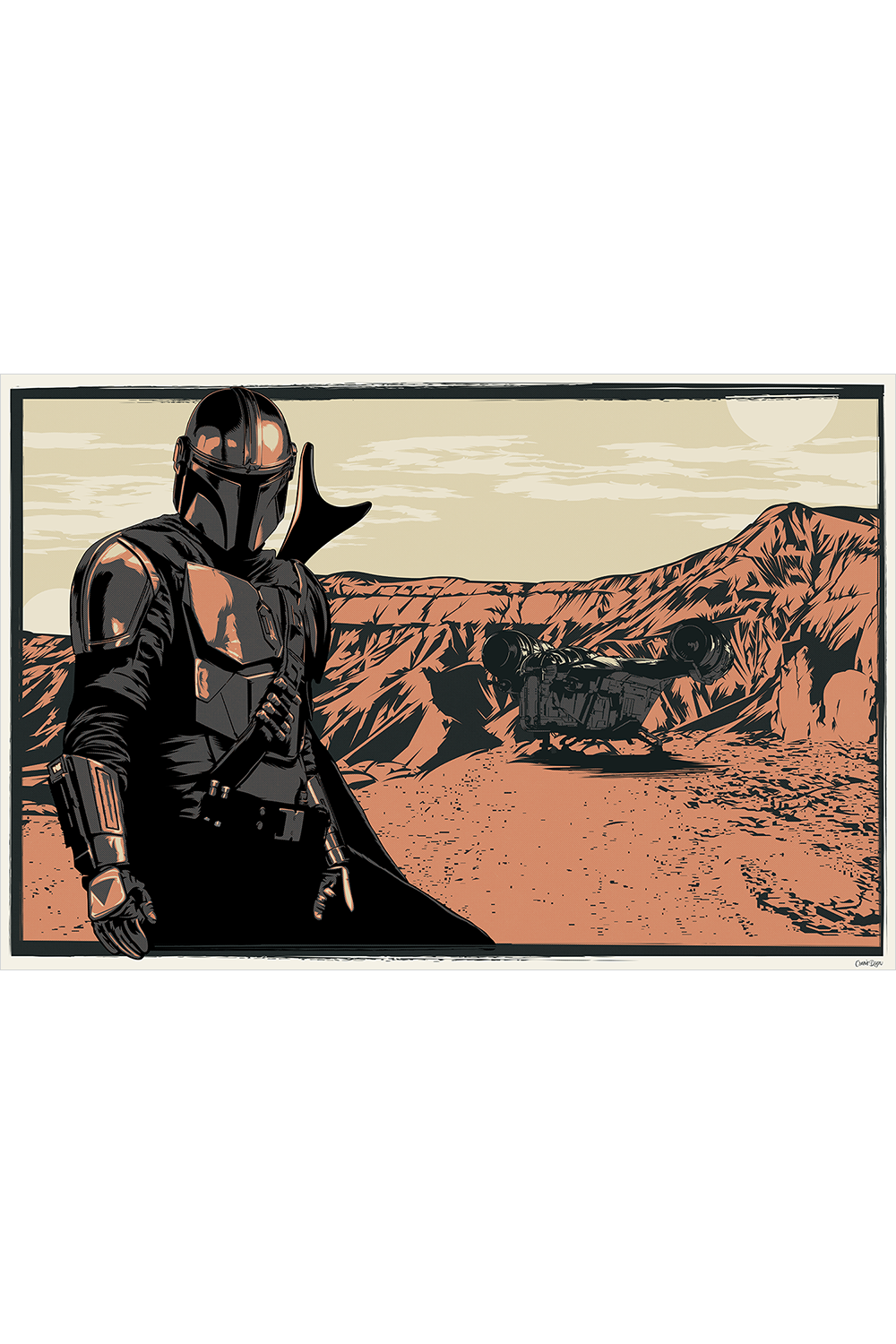 "SPACE BOUNTY HUNTER" by CranioDsgn