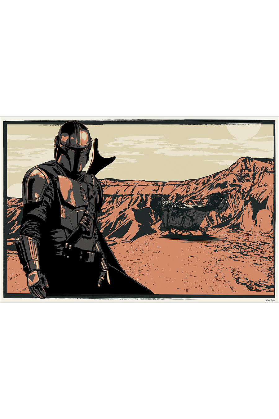 "SPACE BOUNTY HUNTER" by CranioDsgn