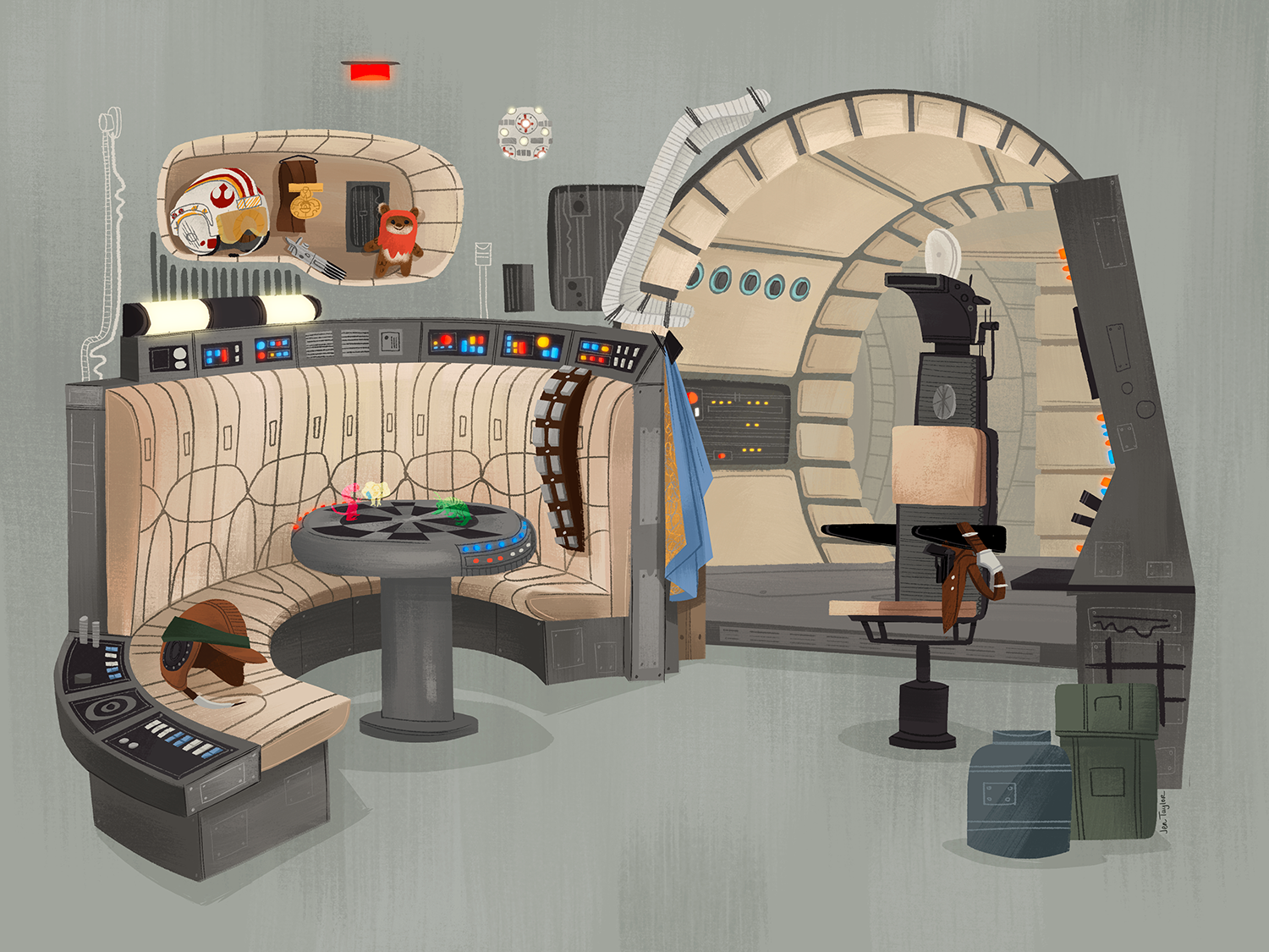 "Fastest Hunk o' Junk in the Galaxy!" by Jen Taylor