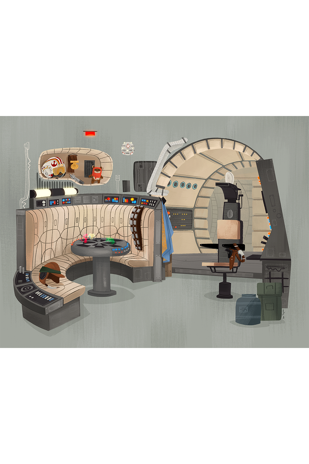 "Fastest Hunk o' Junk in the Galaxy!" by Jen Taylor