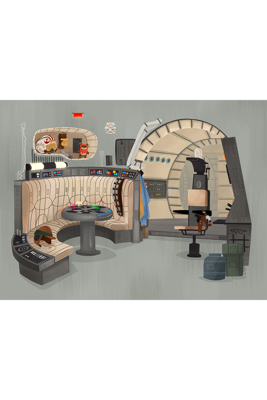 "Fastest Hunk o' Junk in the Galaxy!" by Jen Taylor