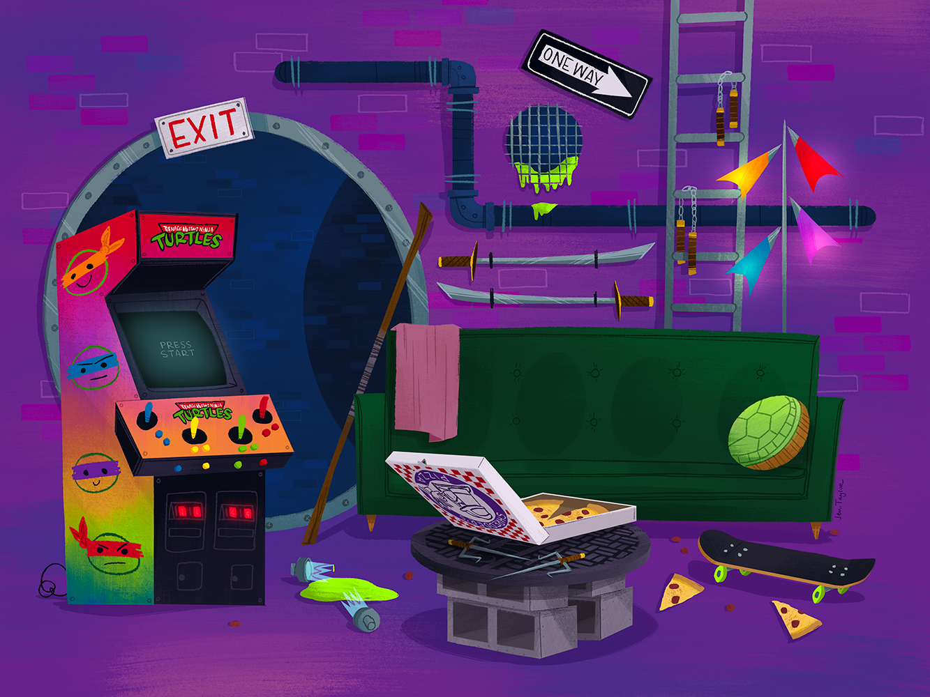 "Sewer Sweet Sewer" by Jen Taylor