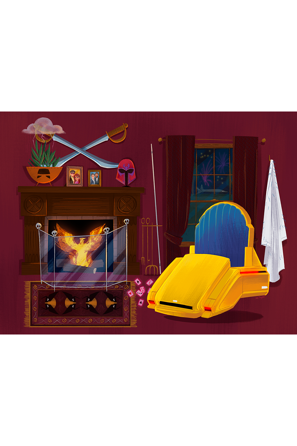 "1407 Graymalkin Lane" by Jen Taylor