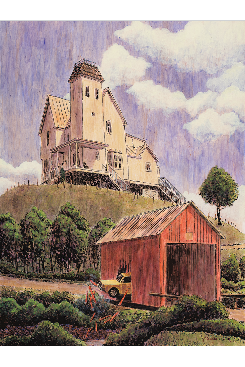 "Maitland’s Crossing" by Keith Oelschlager