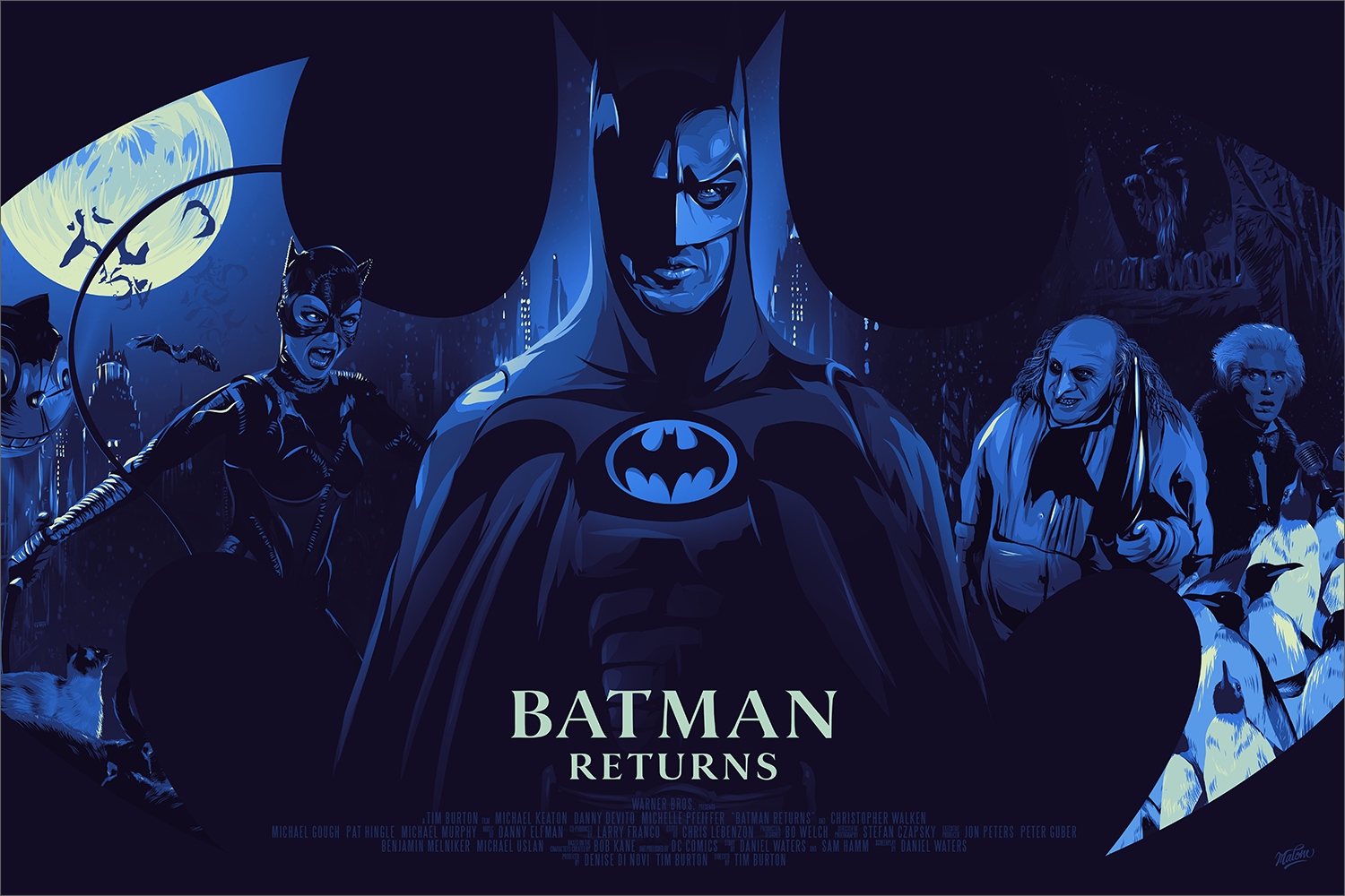 "Christmas in Gotham" by Malone