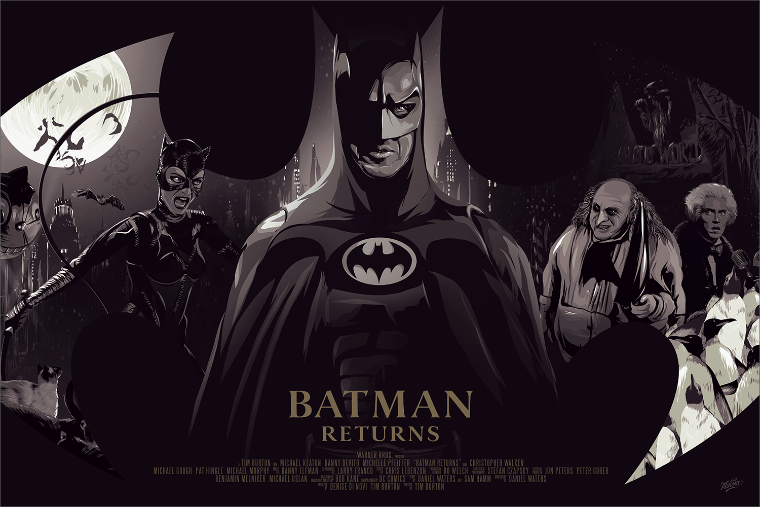 "Christmas in Gotham" by Malone