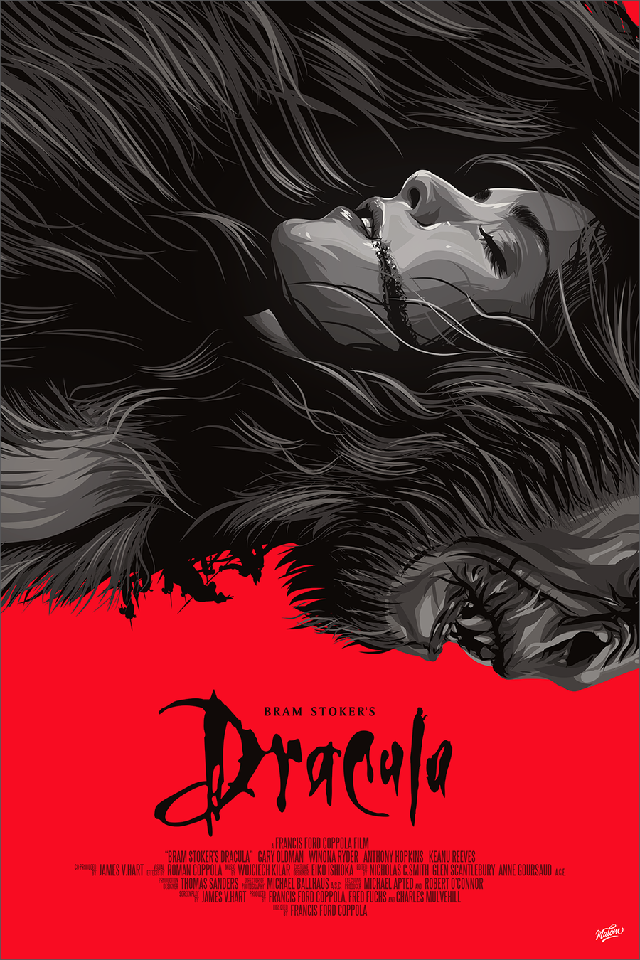 "Take me away from all this Death" Variant by Malone