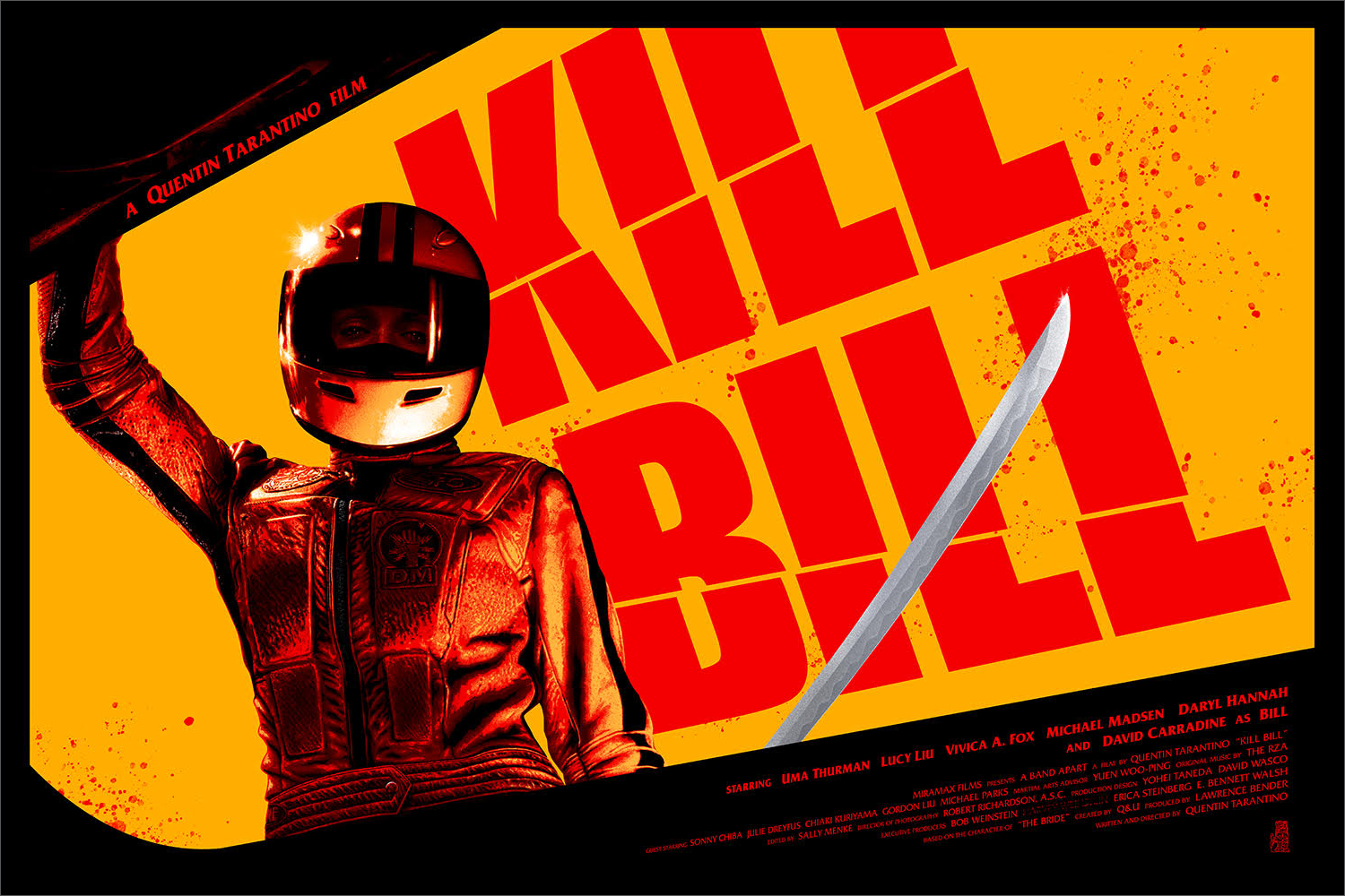 KILL BILL 映画ポスター DEATH NYC 限定エディション KILL BILL KILL BILL 映画ポスター DEATH NYC 限定エディション KILL BILL
