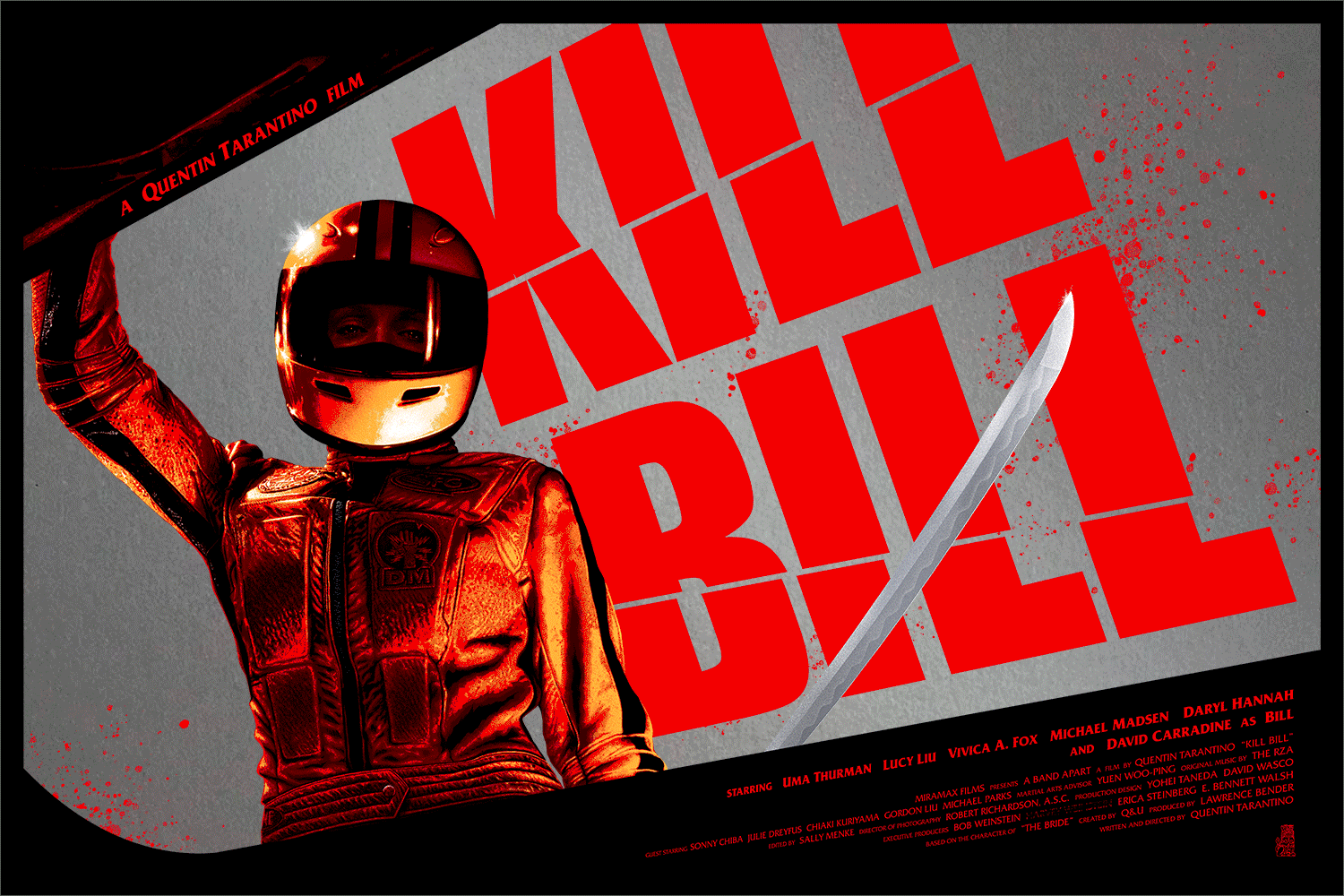 KILL BILL 映画ポスター DEATH NYC 限定エディション 【公式通販】 KILL BILL 映画ポスター DEATH NYC 限定エディション 【公式通販】