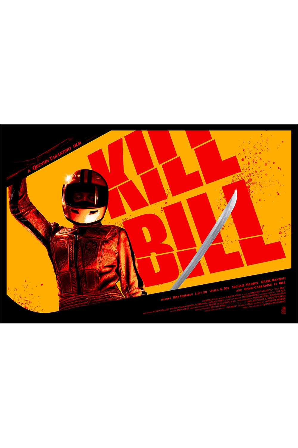 KILL BILL 映画ポスター DEATH NYC 限定エディション 【公式通販】 KILL BILL 映画ポスター DEATH NYC 限定エディション 【公式通販】