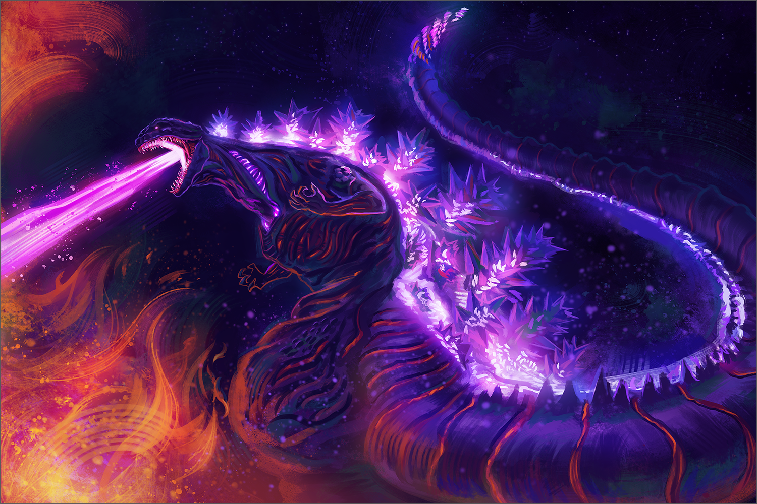 "Titanus Inferno" by QZKZ