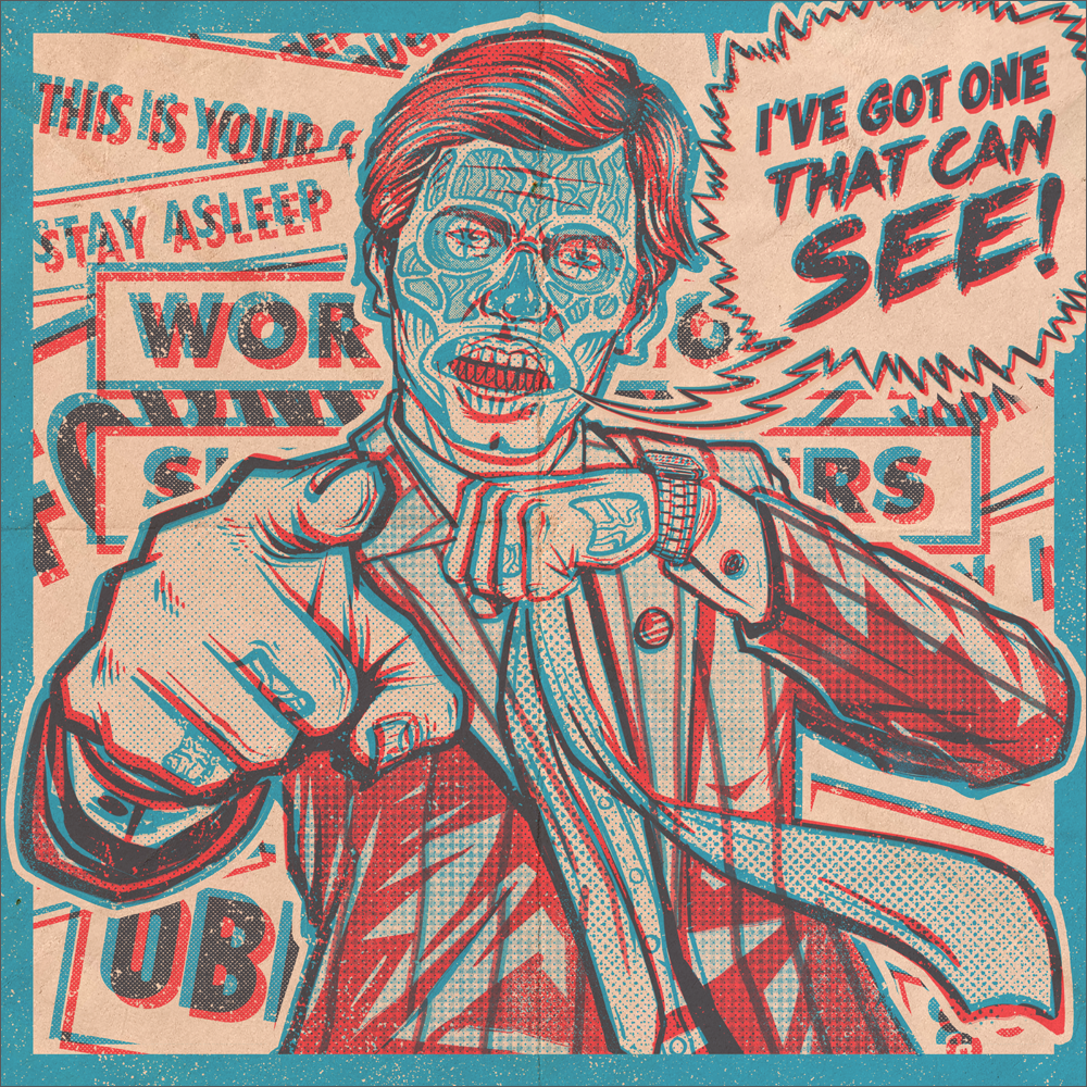 They Live” by Scott Neilson - Hero Complex Gallery