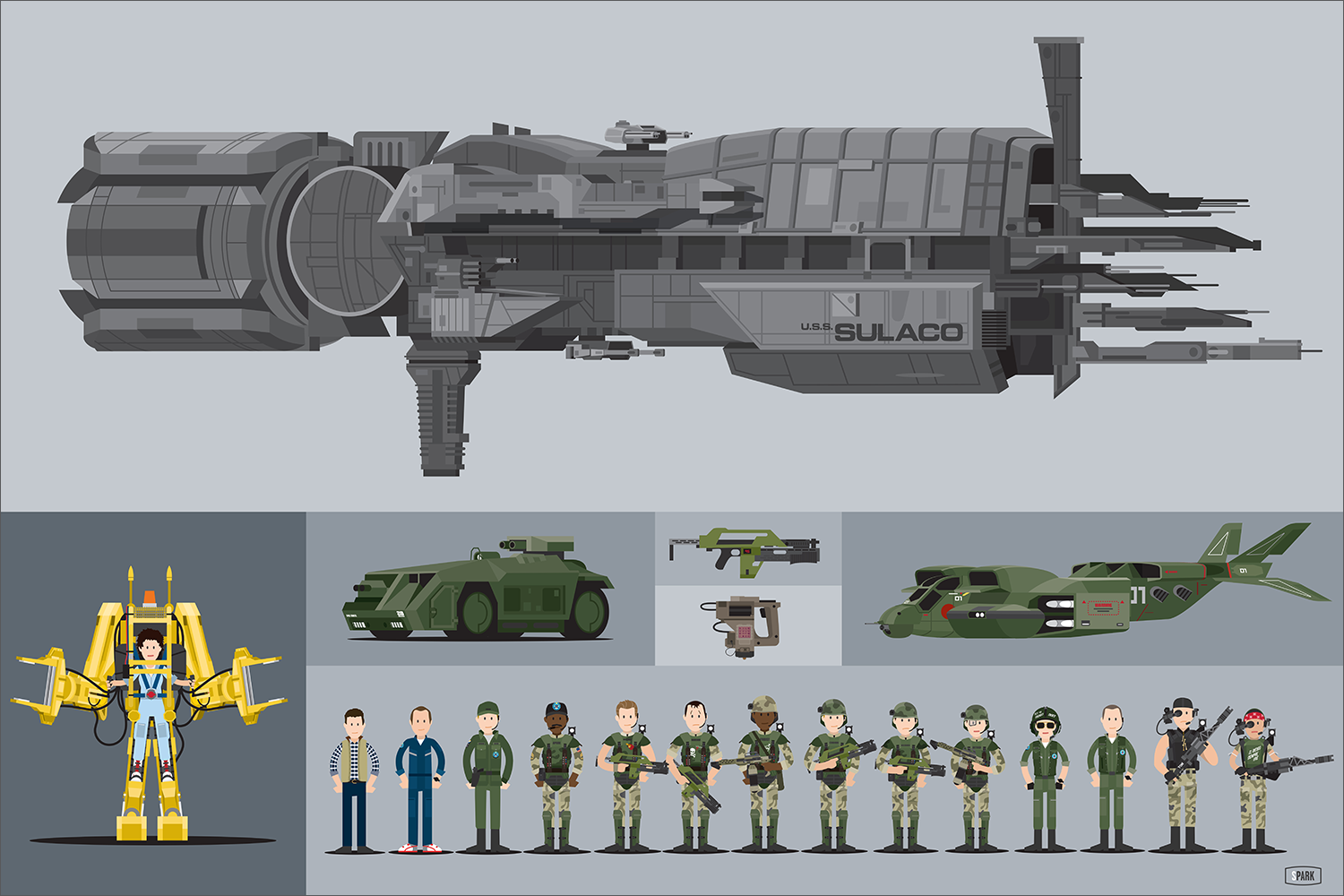 "Tough Hombres" by Scott Park