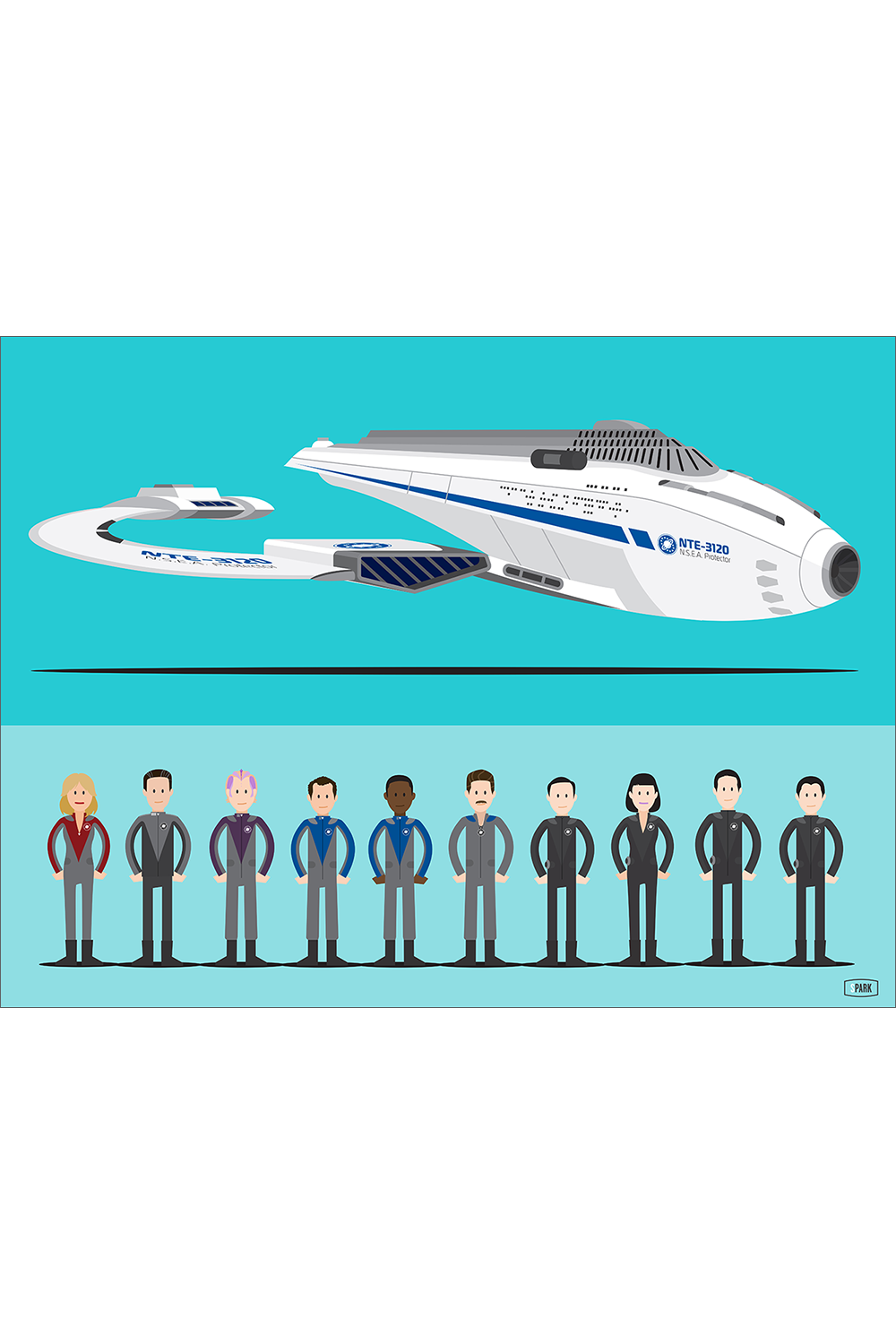 "Never give up. Never Surrender" by Scott Park