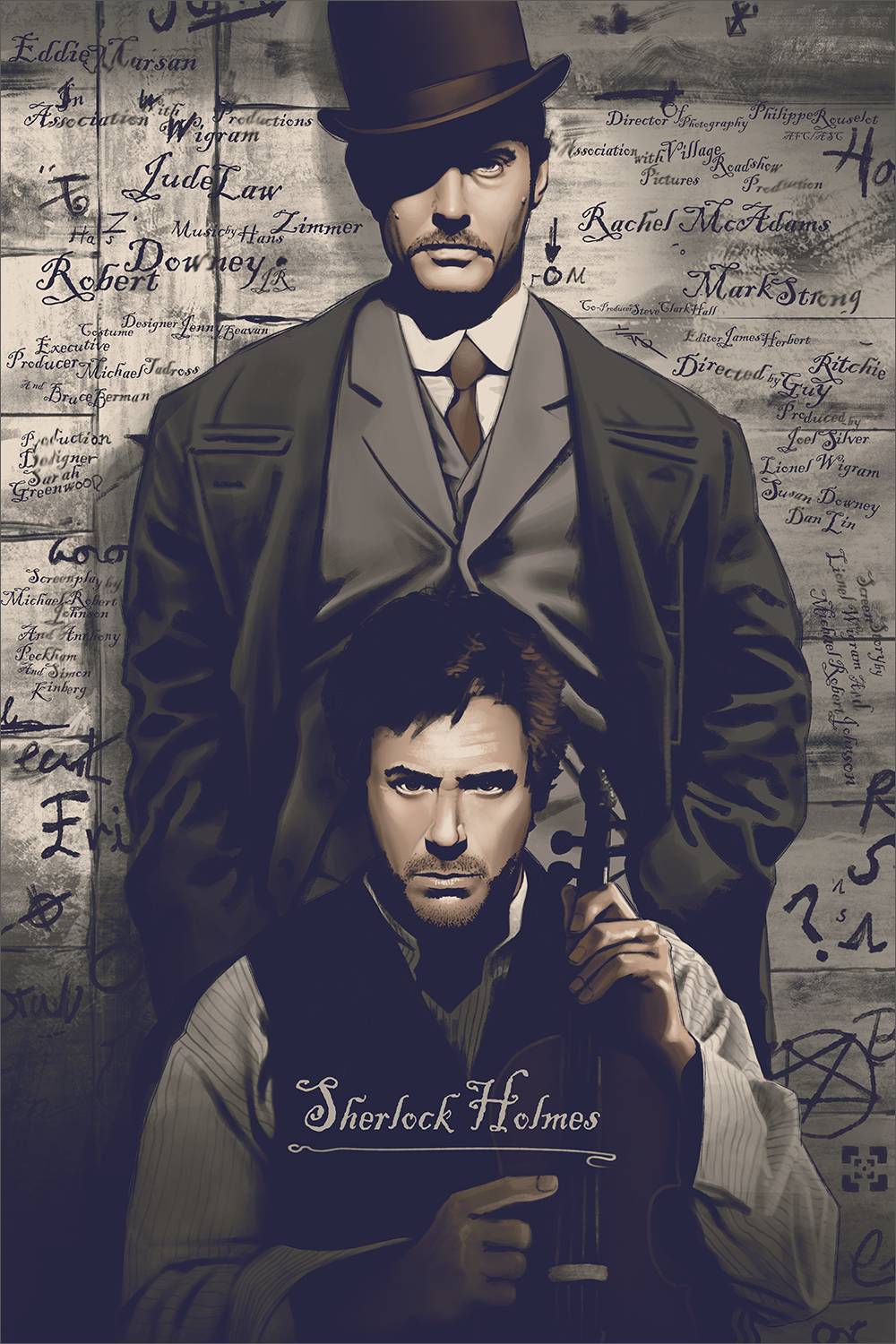 "Detective Duo" by Yvan Quinet