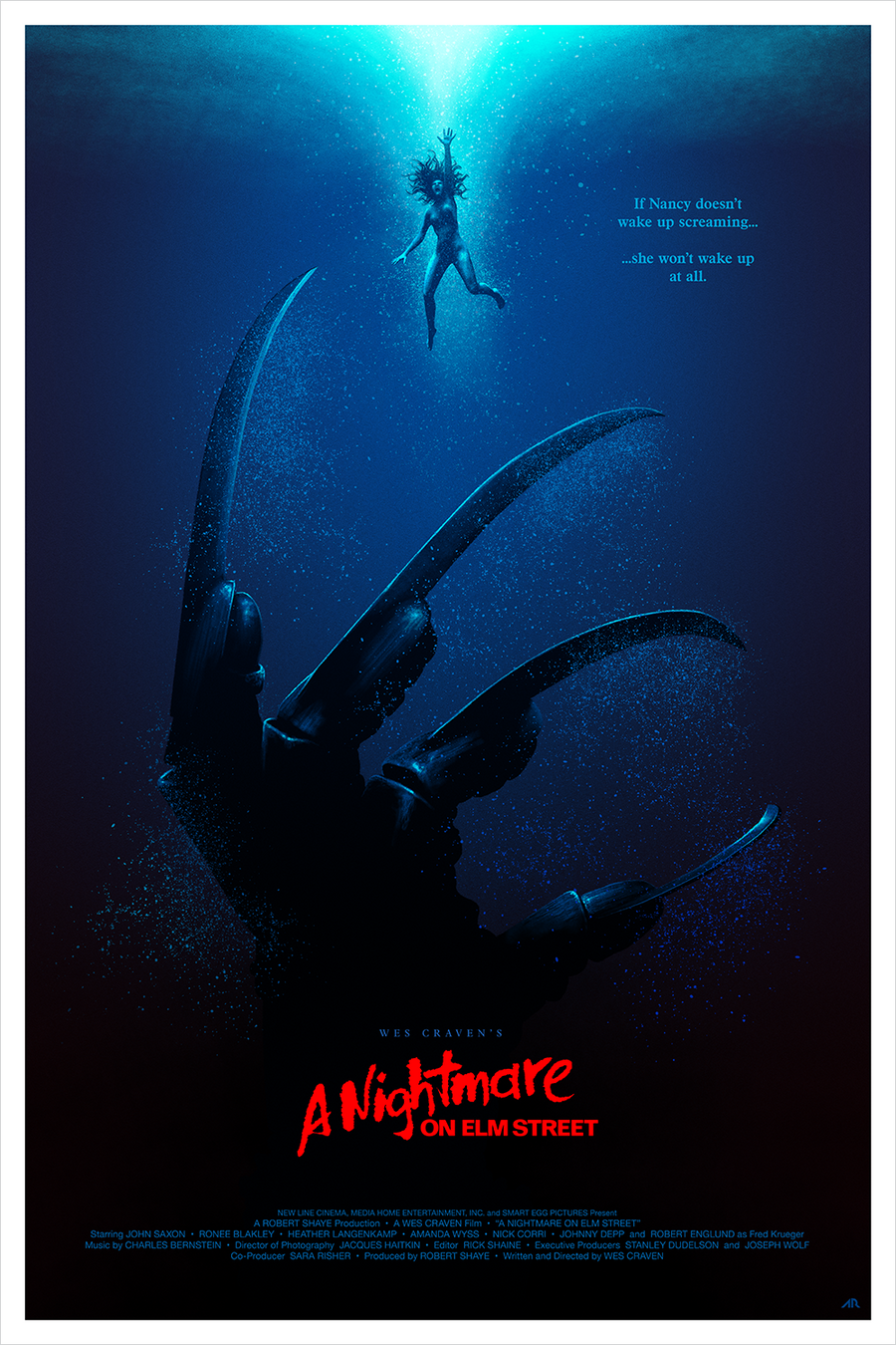 "You Could Drown, You Know" Large Blue Variant by Adam Rabalais