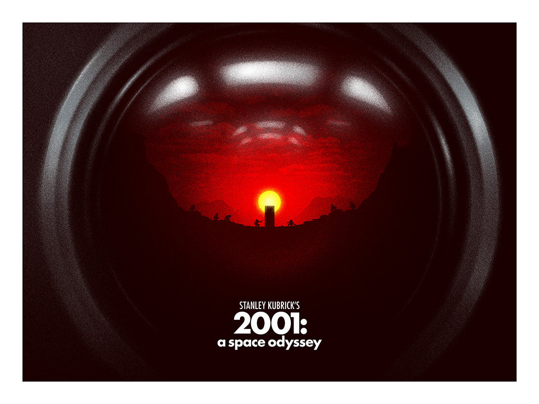 "One Small Step Towards Humanity" Variant on METAL by Adam Rabalais - Hero Complex Gallery