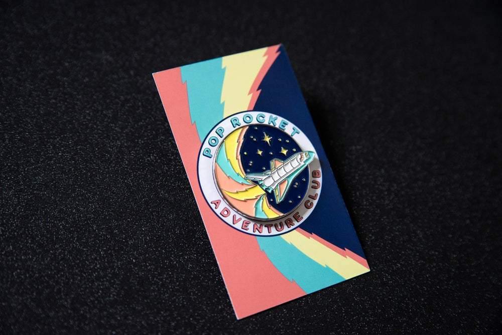 336. "Pop Rocket Adventure Club" Pin by Pop Rocket Creations - Hero Complex Gallery