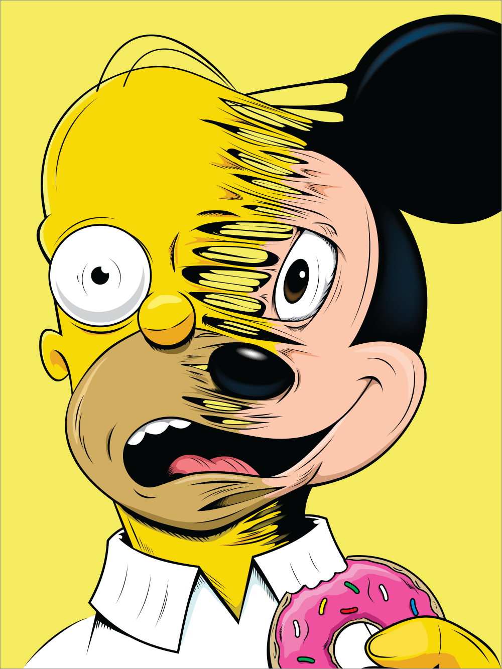 "HomerMickey" by Alex Garcia