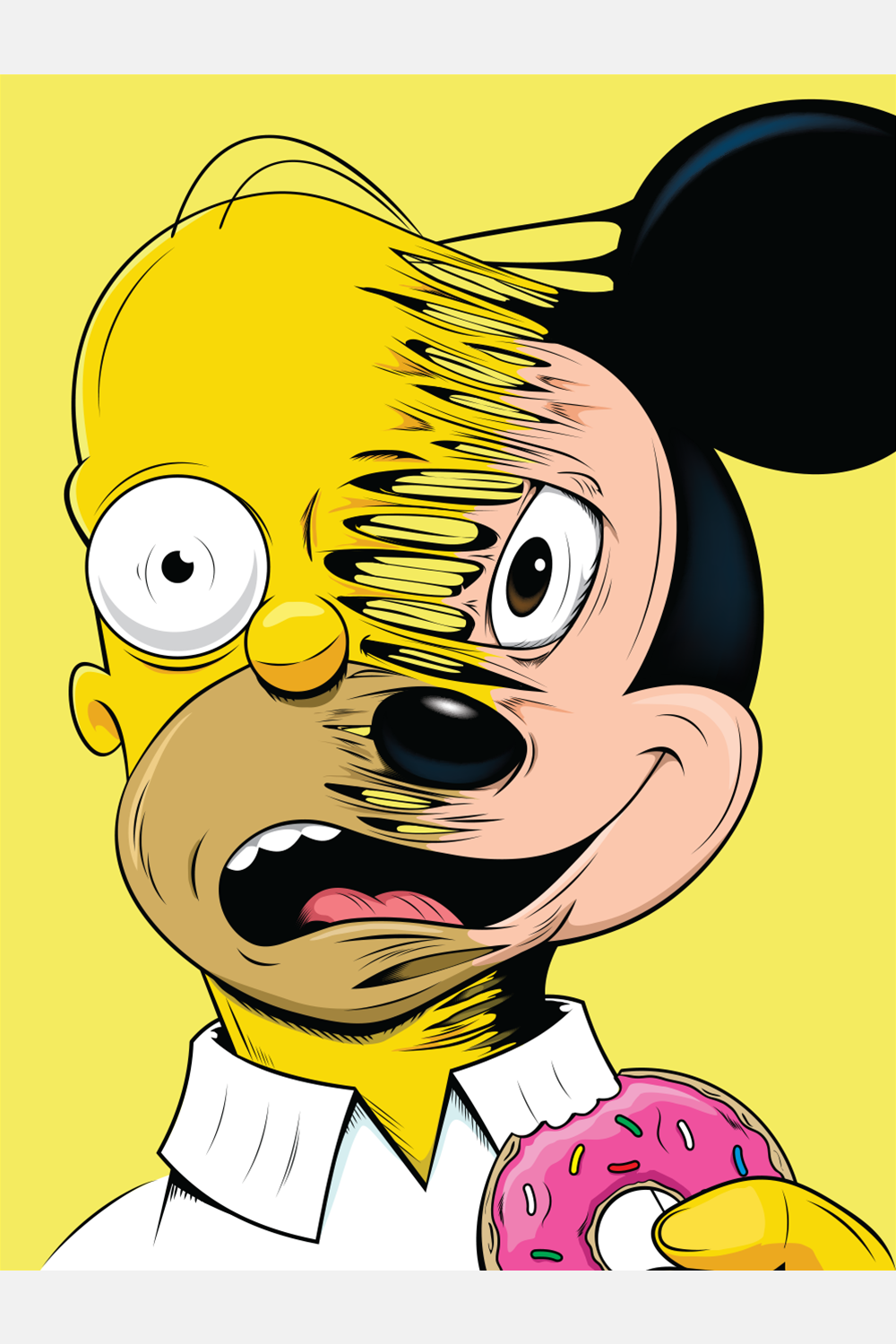 "HomerMickey" by Alex Garcia