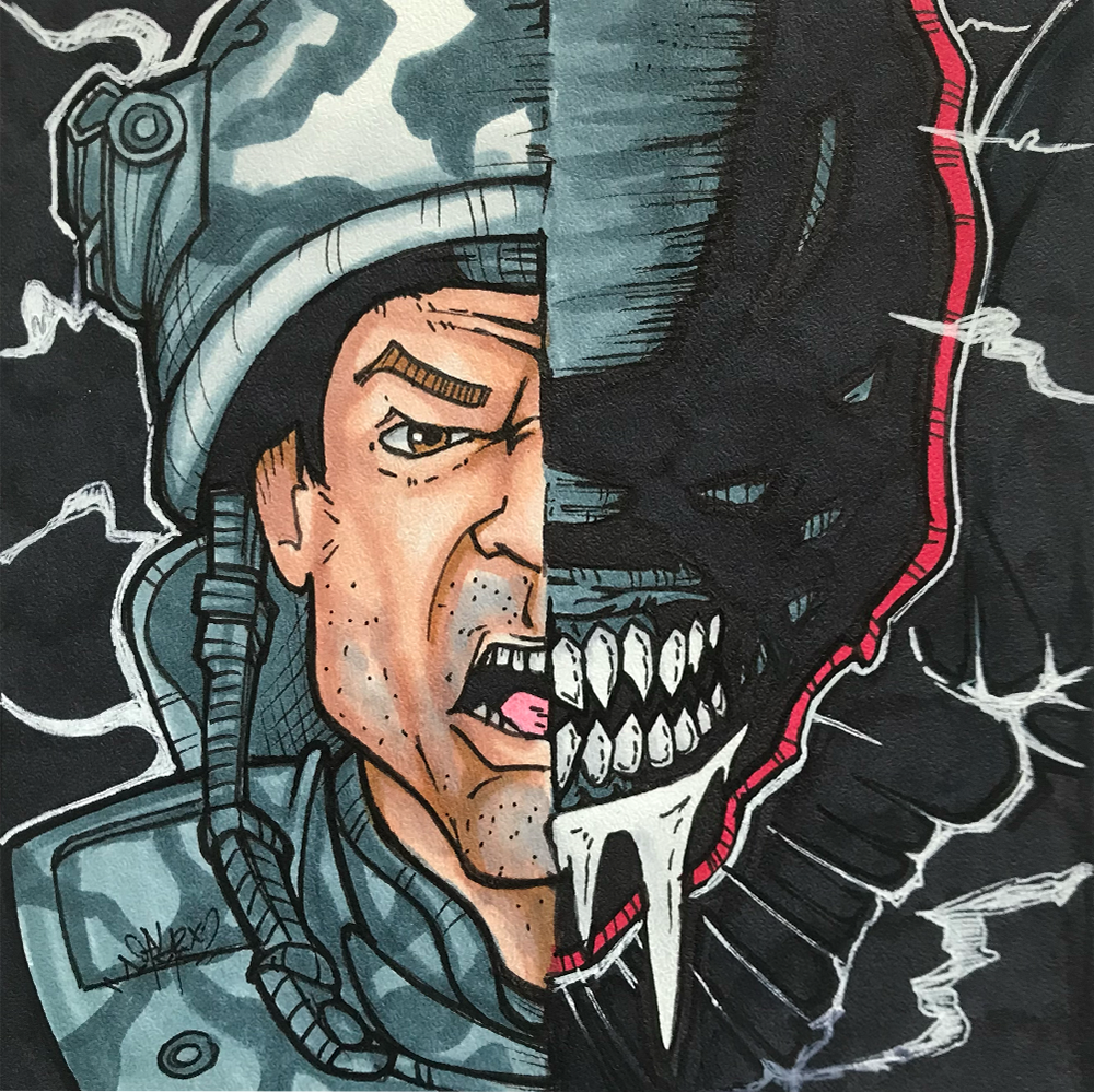 "Constant Confrontation" by Alex Zhludov