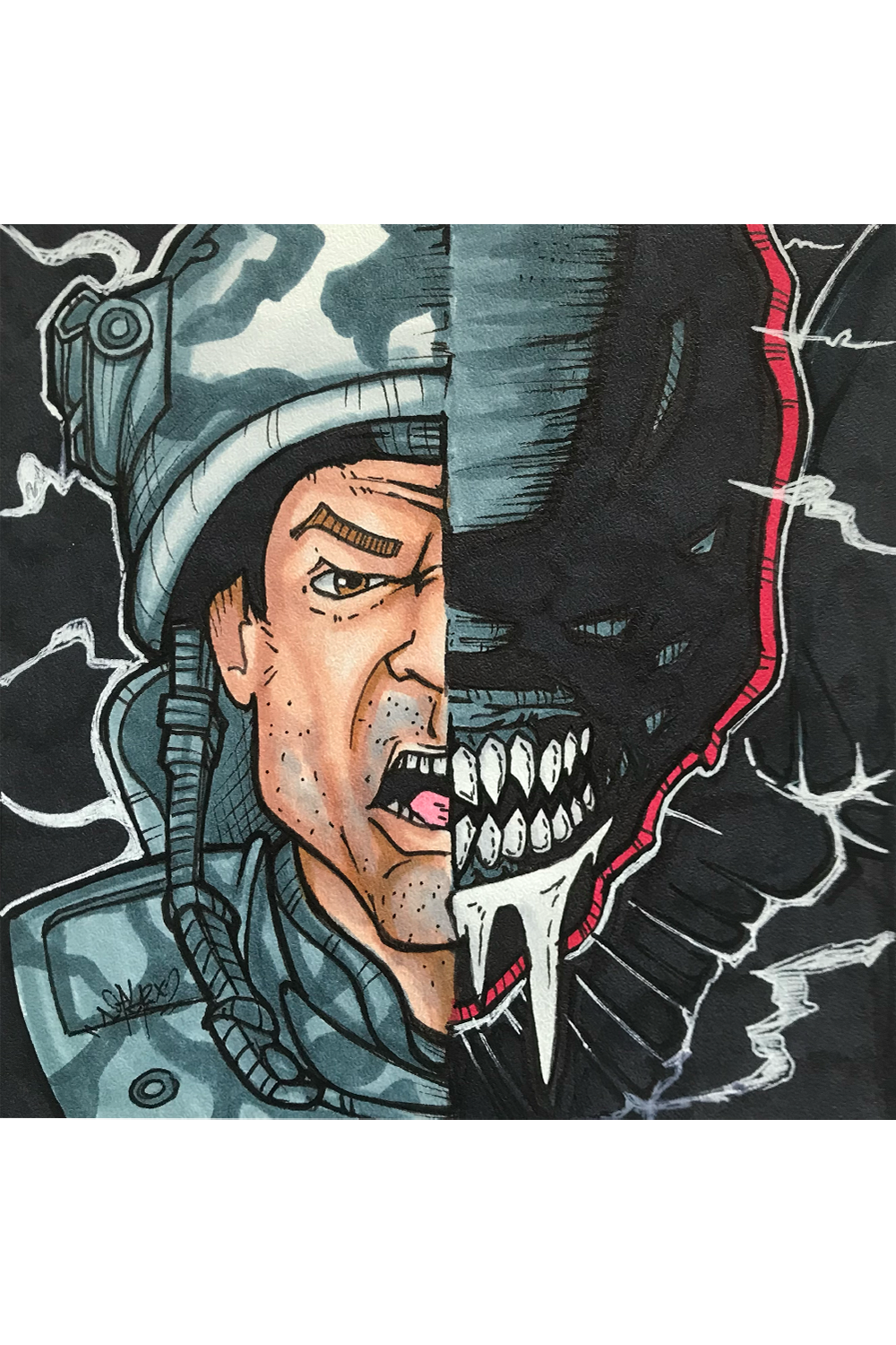 "Constant Confrontation" by Alex Zhludov