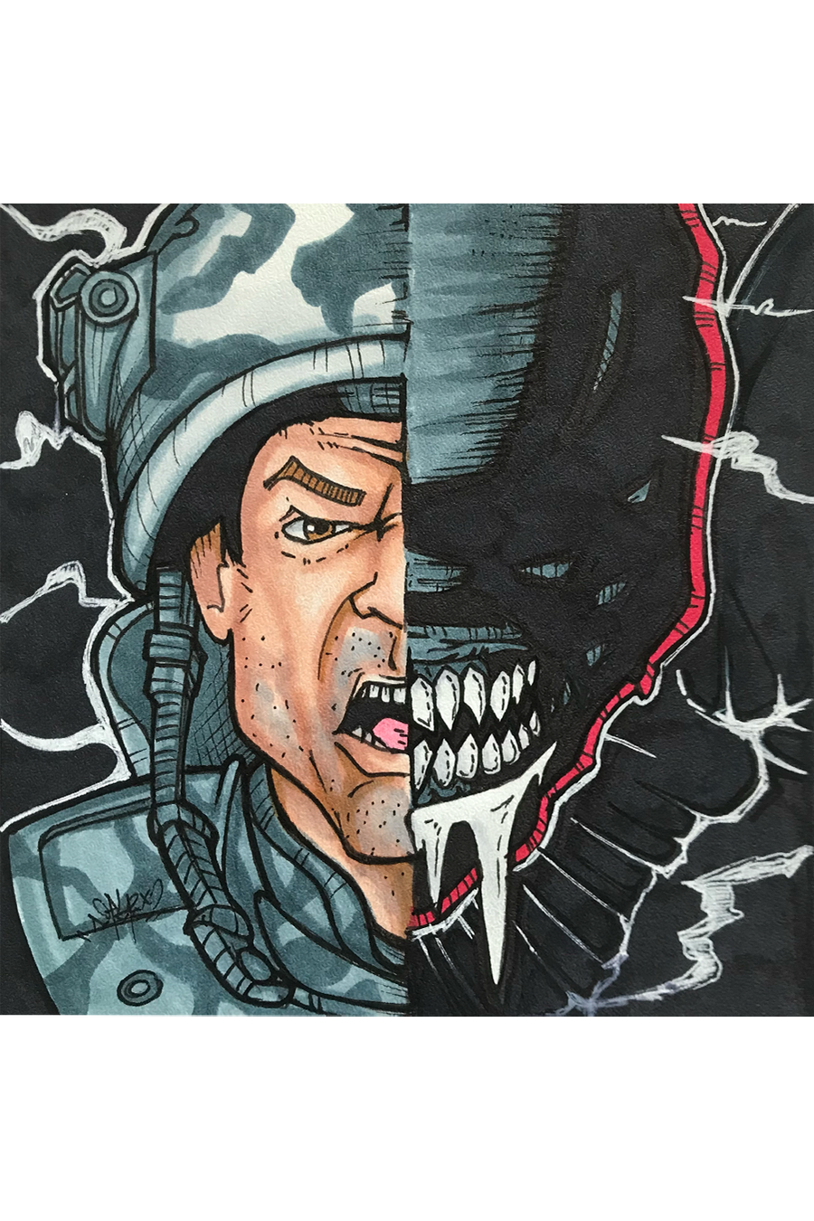 "Constant Confrontation" by Alex Zhludov