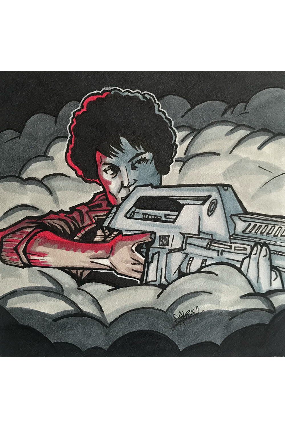 "Ready to Fight" by Alex Zhludov