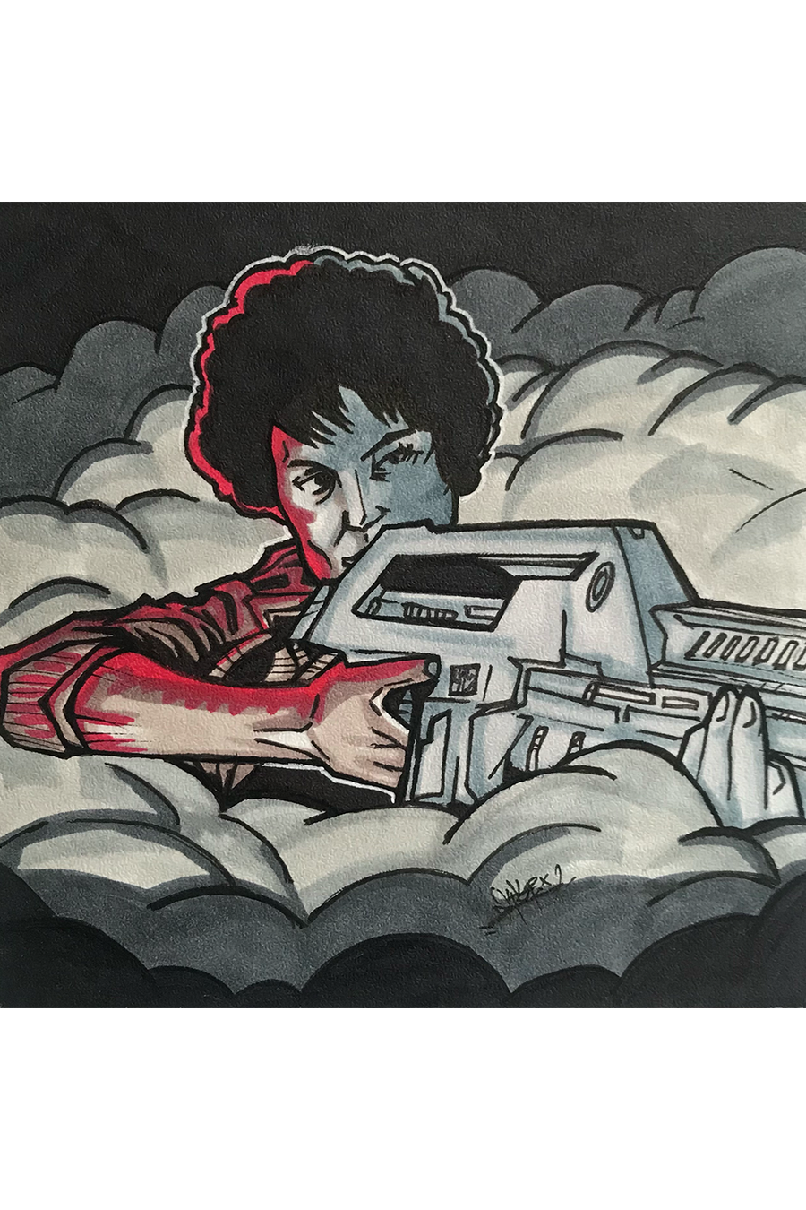 "Ready to Fight" by Alex Zhludov