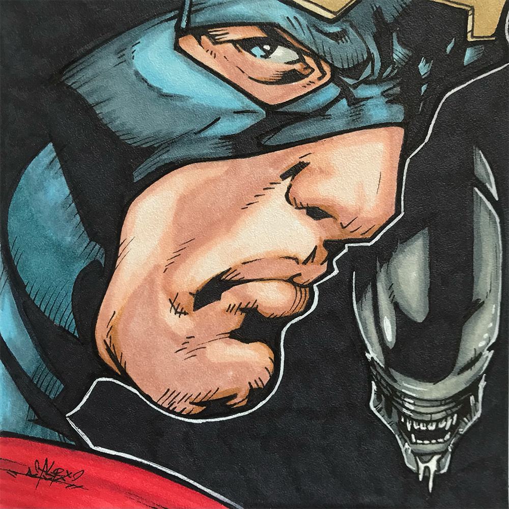 "The Hero Without Fear" by Alex Zhludov