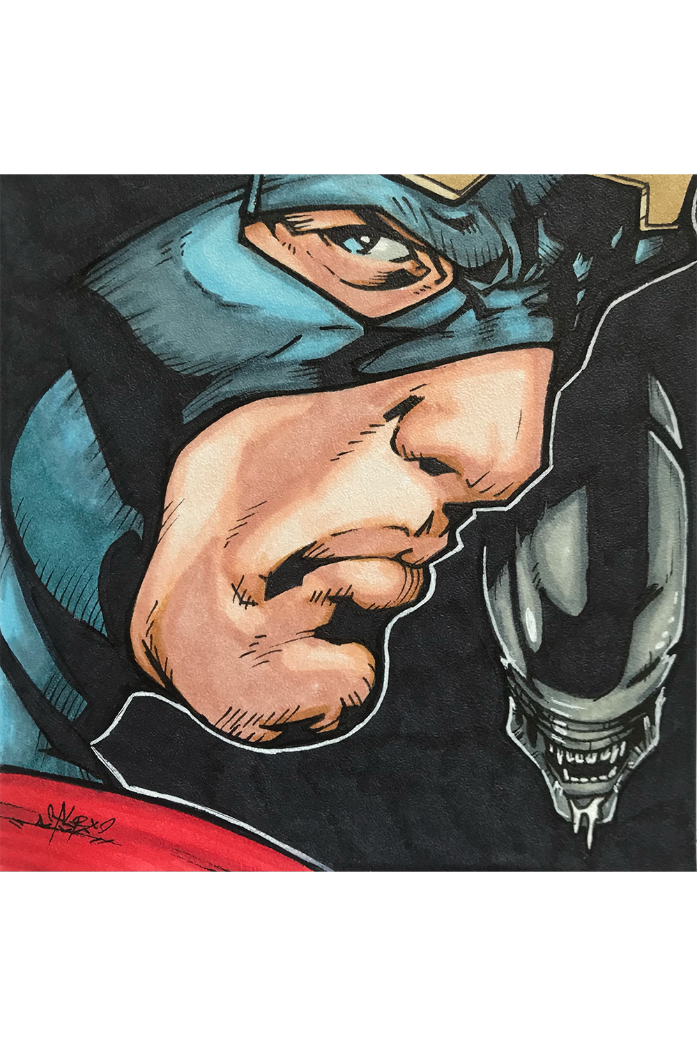 "The Hero Without Fear" by Alex Zhludov