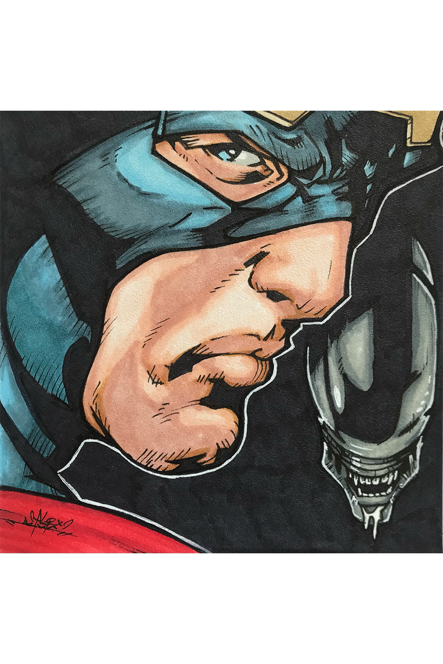 "The Hero Without Fear" by Alex Zhludov