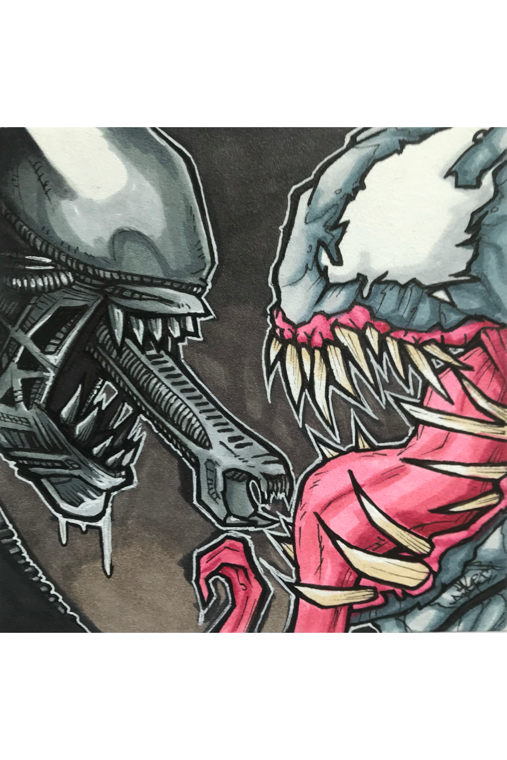 "Two Space Hunters" by Alex Zhludov