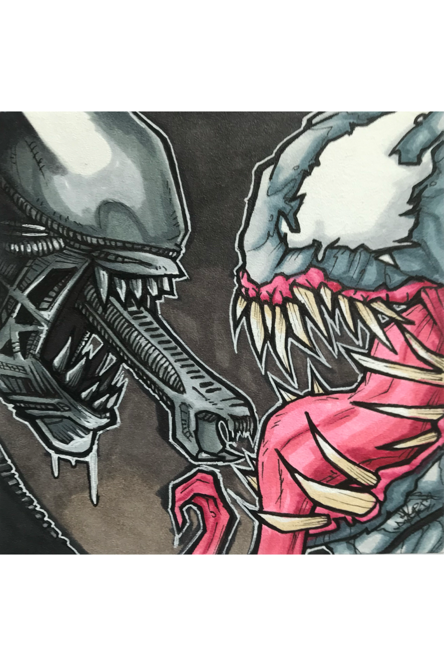 "Two Space Hunters" by Alex Zhludov