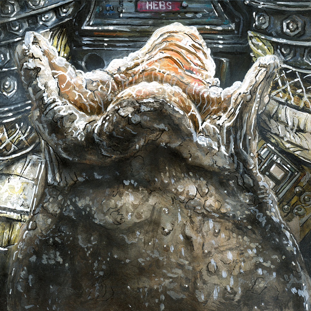 "It seems to have life, organic life." by Brian Hebets