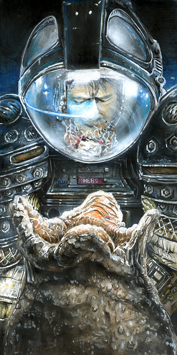 "It seems to have life, organic life." by Brian Hebets