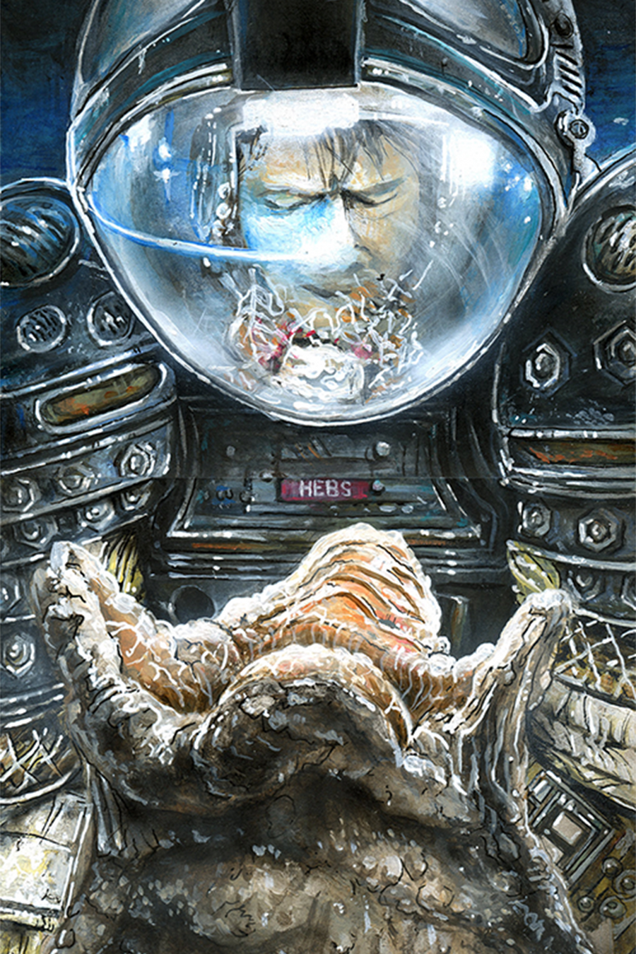 "It seems to have life, organic life." by Brian Hebets